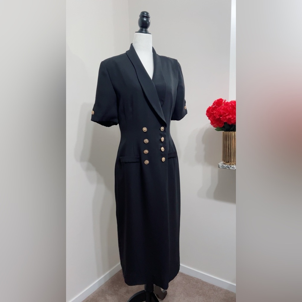 Vintage Lori Ann Midi Dress